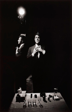 kafkasapartment:Dean Martin, Las Vegas, 1971. Terry O’Neill. Gelatin silver printHow to start your day.