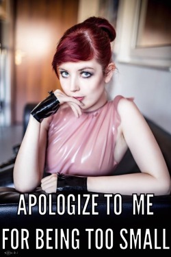 bratliketread:  And tell me how you will make it up to me