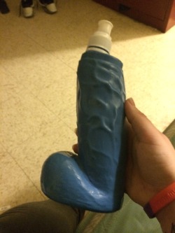 whitetrash-official:  nickfnry:  doyougiveafuckk:  rokkakudaiheights:  nickfnry:  So I acquired the greatest water bottle known to man to mankind today. You can either remove the tip or drink from it.  finally i can quench my thirst  Put milk inside for