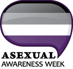 spoilersandhandcuffs:  the-oncoming-drizzle:  picklesych:  We have our own week! (Jumps for joy!) We have our own week! (Shouts it from a mountain top!) Asexual awareness week is from October 20th - October 26thAsexuality is an umbrella term for people