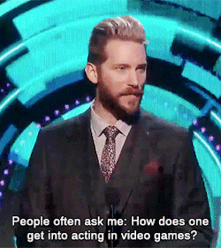 delsinsfire:  Troy Baker’s guide to how to become a voice actor. 