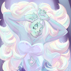 frudoodles:     It’s your fault, baby boy cause you’re the one that sparked thisShine a light, with your eyes into me in the darkness (x) Lately I’ve really wanted to play more with color, so a friend suggested Rainbow Quartz and I rolled with it!