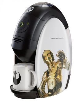 sweetestesthome:  Nestle To Release Limited Edition Star Wars Branded Coffee MachinesClick to check a cool blog!Source for the post: Click