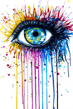 bestof-society6:    ART PRINTS BY PEEGEEARTS  “Rainbow Eye&quot; Open your eyes -The peacock- “Rainbow Days&quot; &ldquo;Never ending snow” “Rolling in the deep&quot; -Nature Beauty- -Soul fire- -Empty Oceans- Also available as canvas