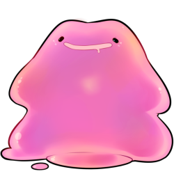 loverofscythe:  Ok but what if shiny ditto was just glittery jello  