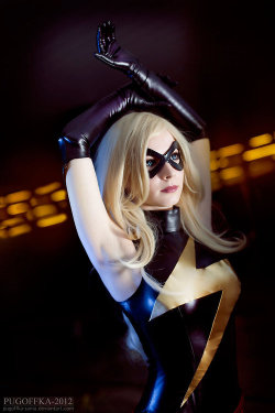 superheropornpics:  Cosplay action featuring female members of the Avengers: Ms Marvel, Black Widow, and Wasp.Follow me on Facebook for superheroine pinups and hentai comic news. 
