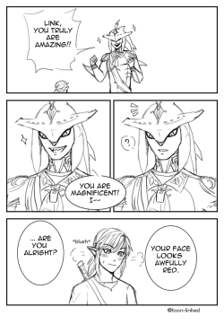 toon-linked:A quick sidlink comic