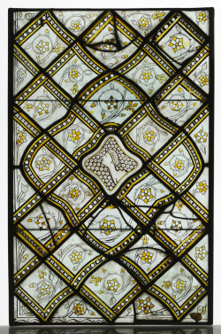the-met-art:  Grisaille Panel with Grotesques, The CloistersMedium: White and pot-metal glass with vitreous paintThe Cloisters Collection, 1982 Metropolitan Museum of Art, New York, NYhttp://www.metmuseum.org/art/collection/search/472140
