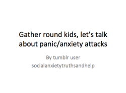 amazingfrentus:thegreatstanzi:Now imagine having a panic AND anxiety disorder…I wish my mom could understand this.i wish my mum would know this because when i started to have a panic attack right in front of her she told me to grow up and stop over