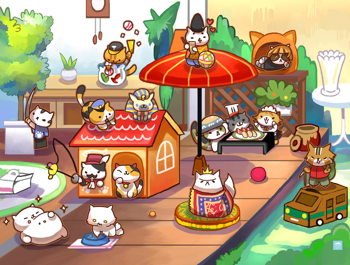 Found this searching for Neko Atsume images : nekoatsume