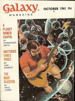 Cover of Galaxy Magazine by Finley, 1961.