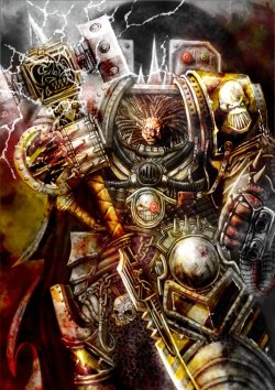 jolly-plaguefather:  warhammer-fan-art:  Perturabo by slaine69  &ldquo;I HAVE THE TINIEST HEAD OF ALL OF MY BROTHERS!&rdquo; - Perturabo’s battle cry.   The Iron King!! Iron within, Iron without!!
