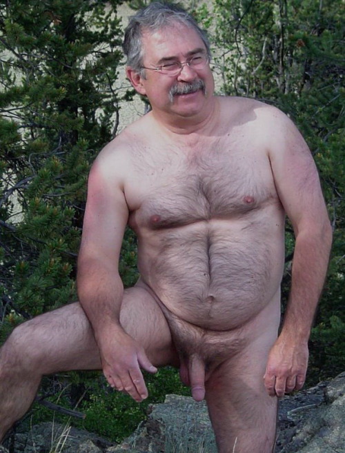 Naked gay hairy daddy silver bears