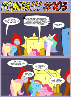 poniesbangbangbang:  PONIES!!! #103 Today’s song is American Pie by Don McLean. A great song if you ask me. Also, I can officially declare that this was the last random song. Happy days awaits us. Proofread by refferee deviantArt FimFiction  OMG xD