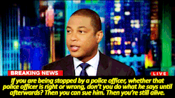weredastacheat:  knowledgeequalsblackpower:  sandandglass:  The Nightly Show, July 23, 2015 Larry Wilmore covers the Sandra Bland case   how don lemon wants black people to act around the police:   