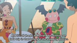 hanari502: ultramanginga:  ash is in alola now because his mom’s mr. mime won a contest  Why the fuck did he let a psychic pokemon gamble  well just look at the vender lol