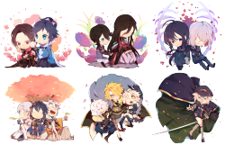 redricewater:redricewater:I’ve been working on these Touken Ranbu charm designs for the past few days and I’m finally putting them up for Pre-orders!!!I’m going to be trying out a new storefront for this so if you’re interested in pre-ordering