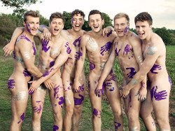 glad2bhere:  Since 2009 the Warwick Men’s Rowing team has produced an annual nude wall calendar. Since 2012 the proceeds from sale of the calendar have gone to Sport Allies, ‘a program to reach out to young people challenged by bullying, homophobia