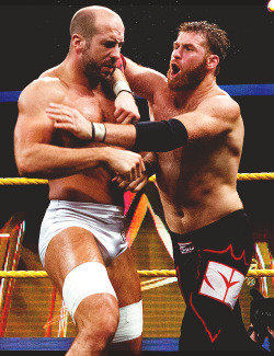 Both Sami Zayn &amp; Antonio Cesaro are looking hot here! Look at that bulge in Cesaro&rsquo;s white trunks!!!    O.O