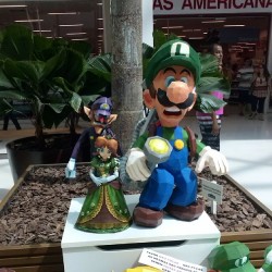 #Luigi #mariobrodhers #supernitendo #nostalgia (em Shopping Bela Vista)