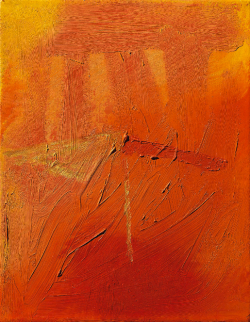 thunderstruck9:  Gerhard Richter (German, b. 1932), Abstraktes Bild (454-4), 1980. Oil on canvas, 45 x 35 cm.