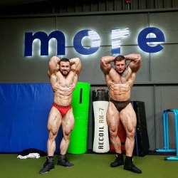 Dean White (Left) &amp; Guy Harding (Right)