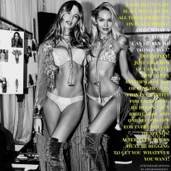 Fashion Show Series: You’ll be in debt if you want to cum for Goddess Candice and Behati