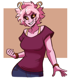 scruffyturtles: Mina for Fanart Friday~ I love it most when she’s just chillin in casual clothes. 