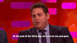 another-cloudy-day:  ifunnyws:  Jonah Hill &amp; Morgan Freeman  One of my favorite celebrity interviews ever. 