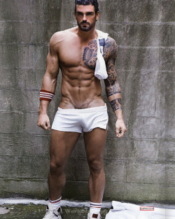 tiggahtigz:  sportyboyblog:  Stuart Reardon is an English fitness model and professional rugby league footballer (currently playing for North Wales Crusaders) The Hottest Sportsmen on the web!  Follow Sporty Boy at  http://sportyboyblog.tumblr.com/!