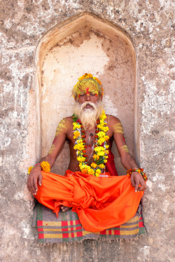 just-wanna-travel:  Sadhu, Rajasthan, India