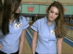 glinda-the-good-witches-universe:A film clip from the movie ” Bowling for Baldies ” …snickers Glinda