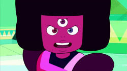 rubykgrant:  aroacecotd:  Today’s (canon) aroace character of the day is: Garnet from Steven Universe  (I love how even though she is made from a romantic relationship, she herself doesn’t want a romantic relationship. I love how if you say that to