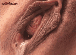 milfaubrey:  Cum dripping pussy hole closeup (from Porn Gifs &amp; Sex Gifs) 