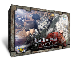 snkmerchandise: News: Cryptozoic &amp; Don’t Panic Games’ “Attack on Titan: The Last Stand” Original Release Date: July 26th, 2017Retail Price: ุ USD Cryptozoic and Don’t Panic Games will be releasing a new SnK boardgame, titled “Attack
