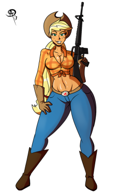 chillguydraws:   Patreon request from last month’s winner of the บ raffle, WonderMedia, requested humanized Applejack in a specific, cool, and sexy pose. This will, however, be the final one as, due to Patreon’s rules, I am not longer allowed to