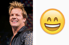 legends-of-wrestling:  Wrestling + Emoji ↳ Chris Jericho 