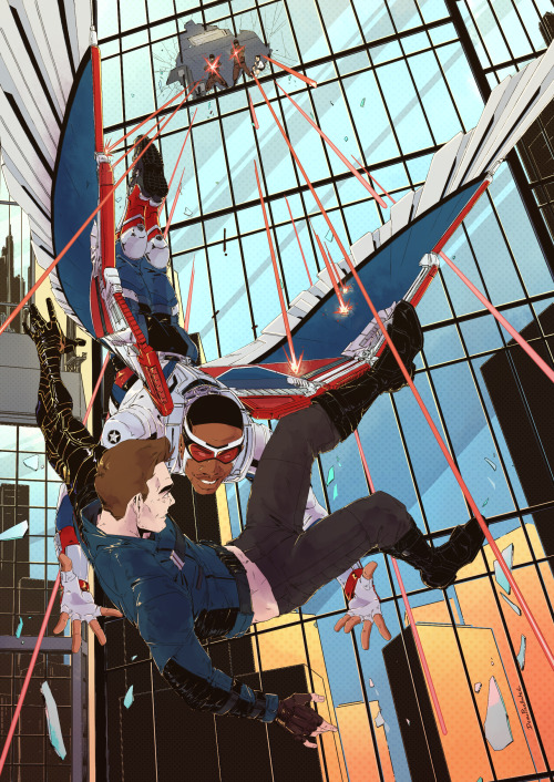demi-pixellated:  CAP TO THE RESCUE!!–My full piece for @tfatwszine ~Just A Couple of Guys zine is having a Leftover Sale! If you missed the opportunity to buy the  first time around, here’s your chance!🦾Grab up a copy here🦅
