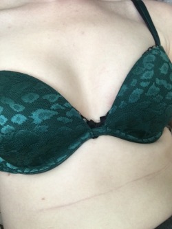 hornyfuckdoll:  That tack bra with another tight bra over top makes my tits hurt so much 😘