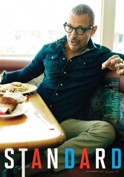 youngblackandvegan:  tashabilities:  christel-thoughts:  coconutsheabutter:  femburton:  Jeff “Vintage Dick” Goldblum in GQ Magazine, September 2014  yep,he can still get it.MAN hes aging well.  61 years old. i’m convinced he’s a MOC.  Yes, Daddy.