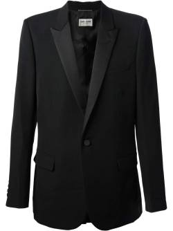 never-under-dressed:  contrast formal suitSee what’s on sale from Farfetch on Wantering.