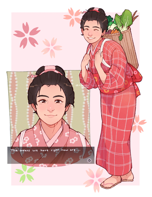 cocoacake:playing ishin for the story?? shinsengumi who???? sorry i only know taking care of my daughter 😌🌸    