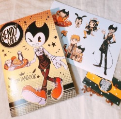 leons-7:    “BENDY CAFE” Fanbook  Artbook discounts!  About Shipping ↓ ↓ ↓ https://leons.ecwid.com/BENDY-CAFE-Fanbook-p152669659… Another merch here - https://leons.ecwid.com/?lang=ru&amp;from_admin…