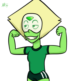 “Hey Amethyst-Gempai, did you come to see the gun show!?”