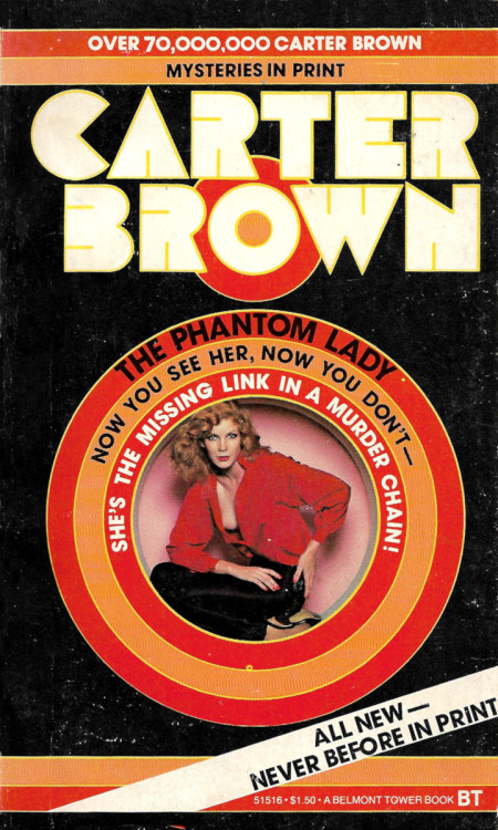 The Phantom Lady, by Carter Brown (Belmont Tower, 1980).A gift.