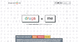 studyingbrains: A Harm Reduction Guide to Safer Drug Use drugsand.me is an educational website that teaches about the existing harm reduction methods for drug users. We do not promote drug use, but we do encourage you to be safe if you are thinking of