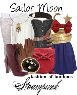 fashion-of-fandoms:  Sailor Moon &lt;- buy it there!