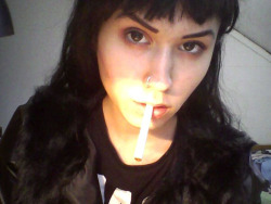 paintdeath:  just posing with unlit cigarettes..u kno..high feshon 