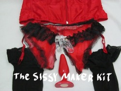 tvhelper:  &ldquo;The Sissy Makers Kit….&rdquo; Thank you all interested followers in “The Sissy Maker Kit” And have a wonderful …Merry Christmas 