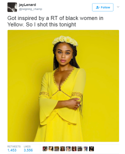 honestlyyoungpersona: Black Women are pure inspiration Pure sunlight honestly
